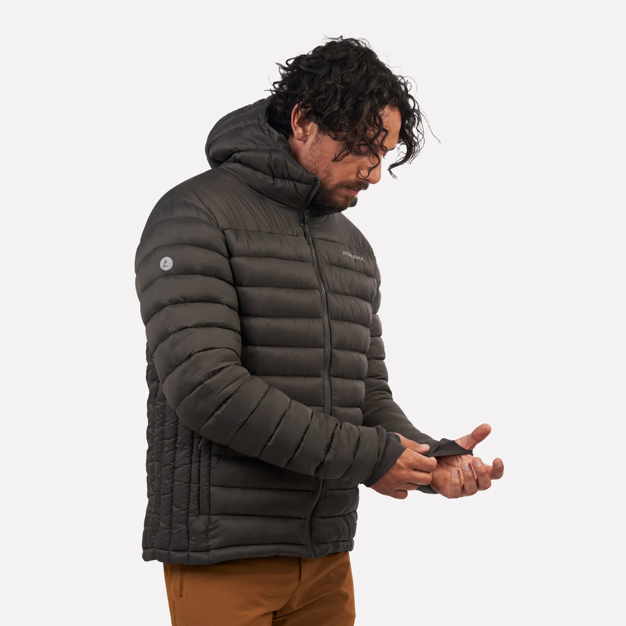 Chaqueta Parka térmica hombre hoodie Indómita Atakama Outdoor