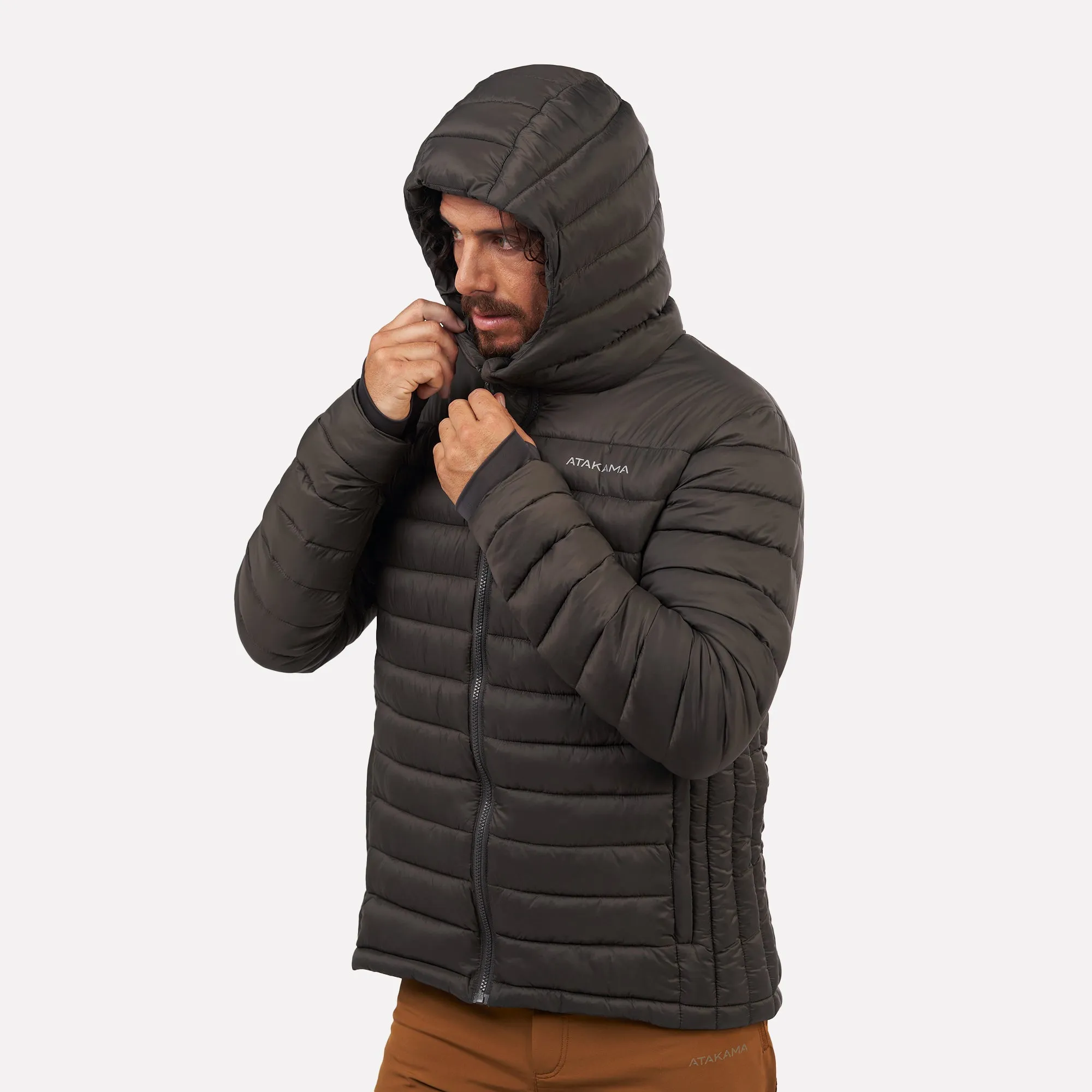 Chaqueta Parka térmica hombre hoodie Indómita Atakama Outdoor