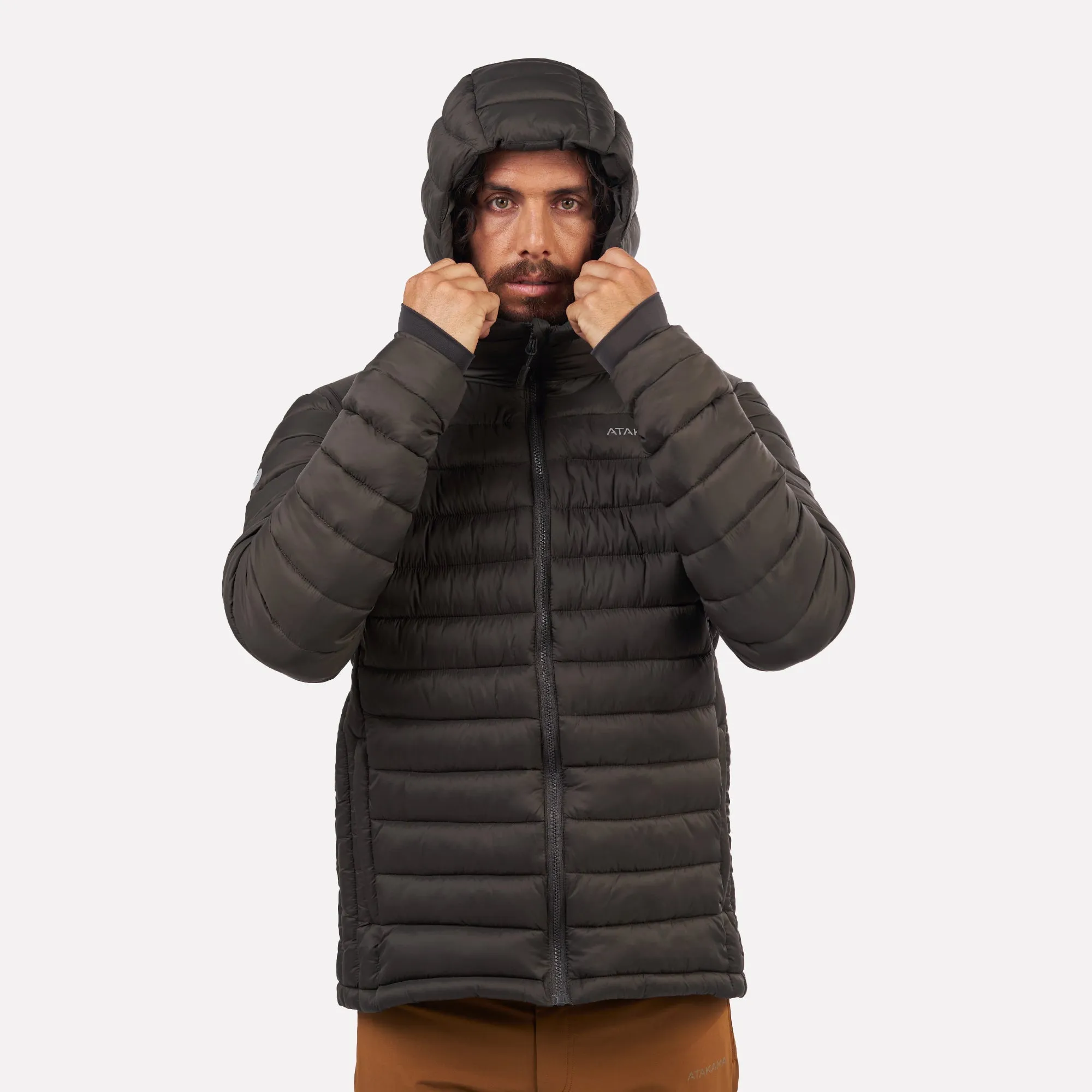 Chaqueta Parka térmica hombre hoodie Indómita Atakama Outdoor
