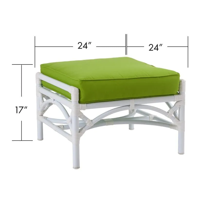 Chippendale Outdoor Patio Ottoman