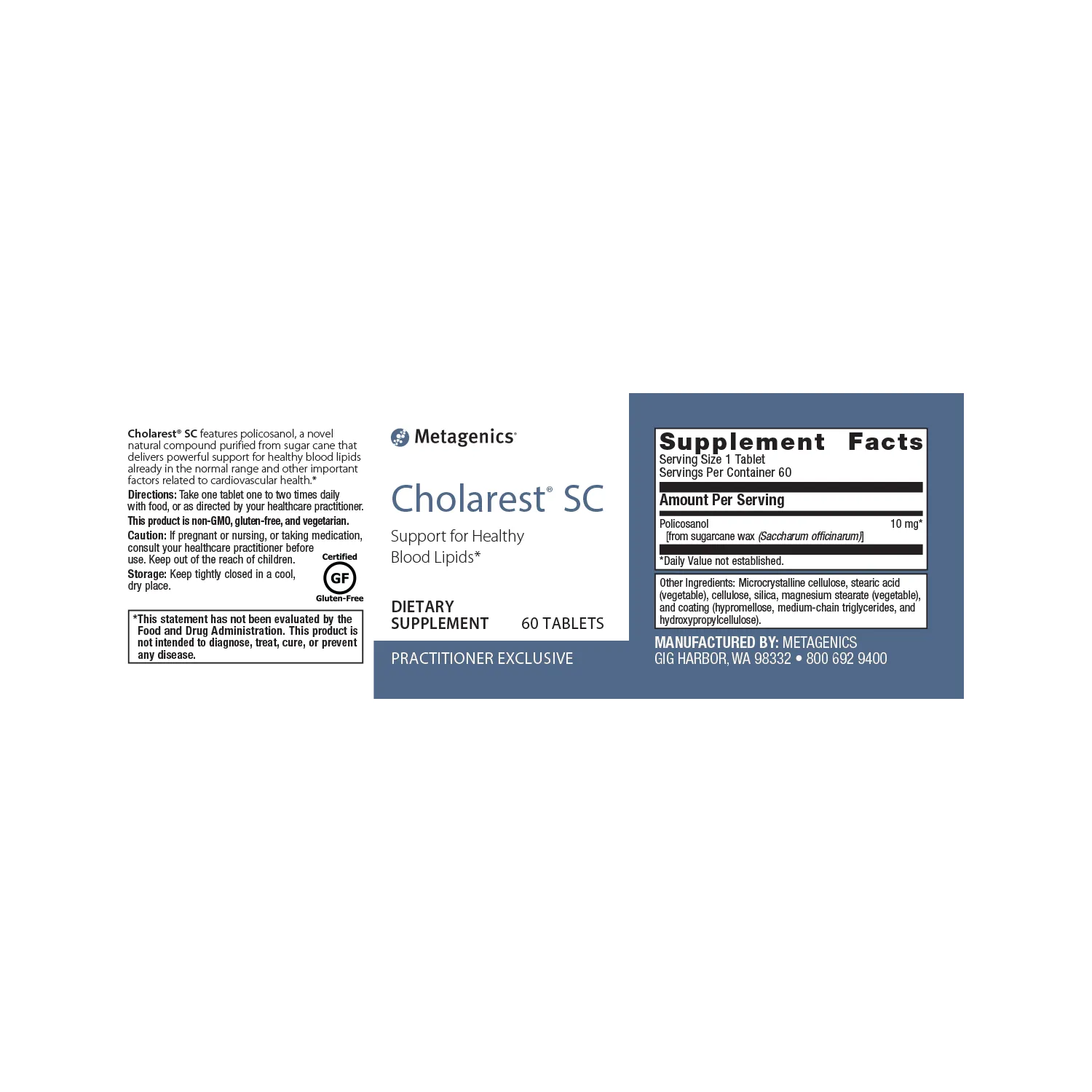 Cholarest SC™ <br>Support for Healthy Blood Lipids*