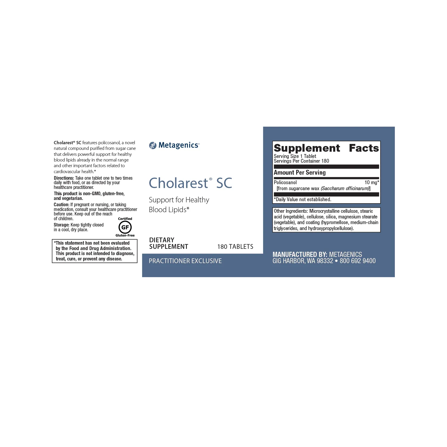 Cholarest SC™ <br>Support for Healthy Blood Lipids*