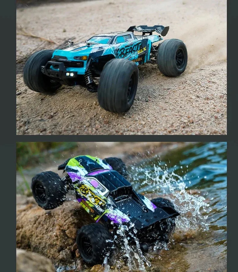 Christmas Gift Kids Beast 1:16 4WD Rc Car High Drift Speed Truck 40/80km/h