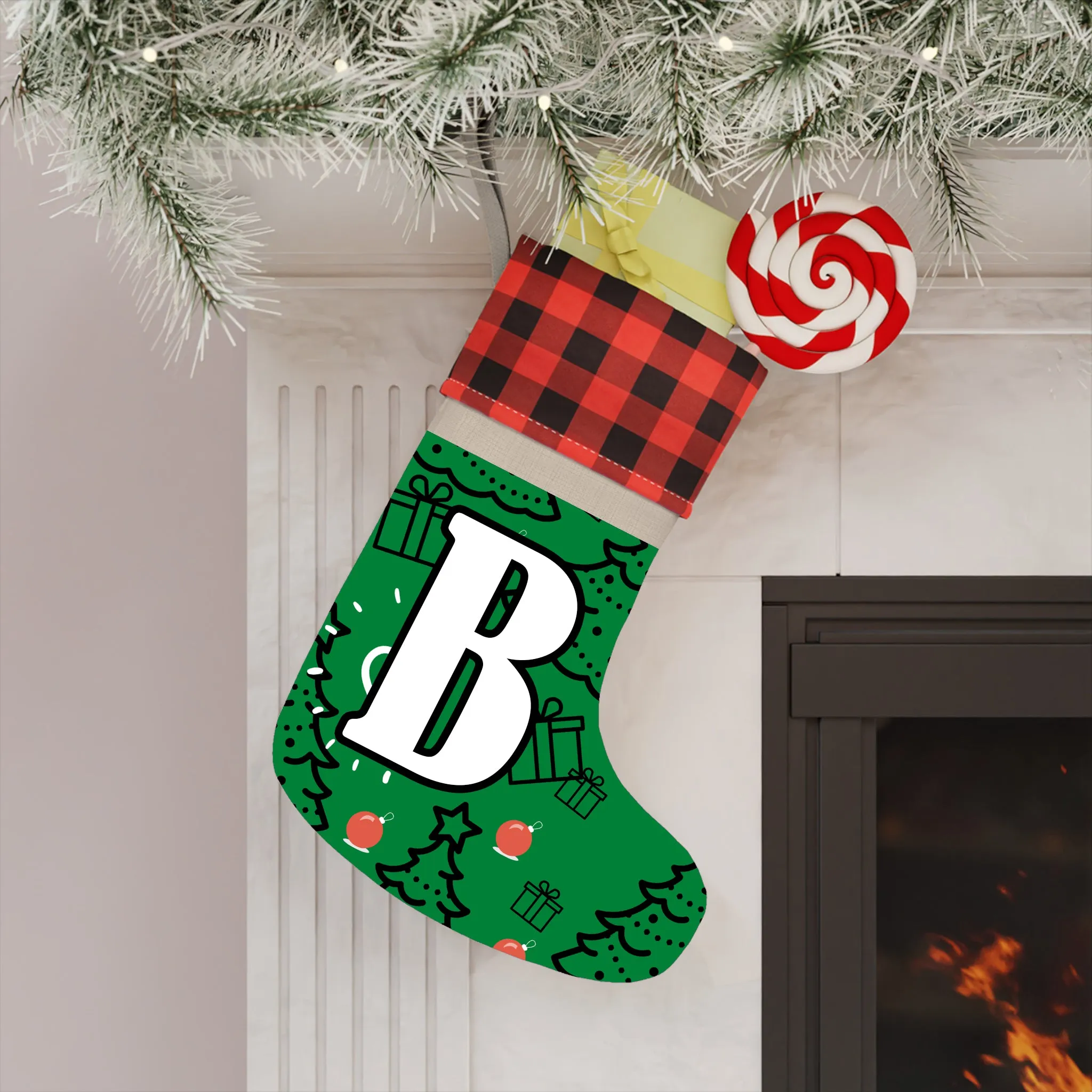 Christmas Stocking Gift, Christmas Decor, Christmas Tree Decoration, Christmas Gift, Personalized Socks, Customized Socks, Holiday Gift