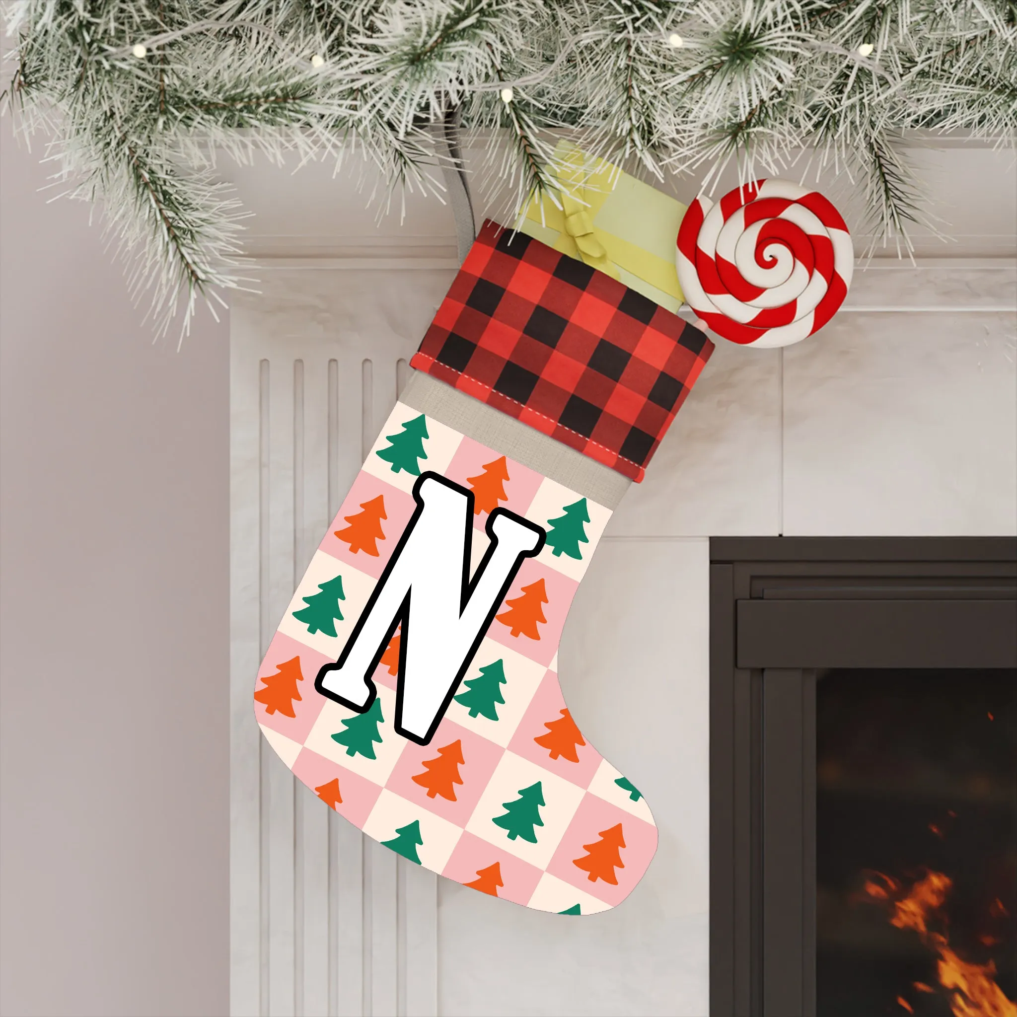 Christmas Stocking Gift, Christmas Decor, Christmas Tree Decoration, Christmas Gift, Personalized Socks, Customized Socks, Holiday Gift