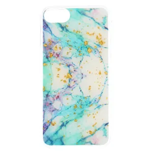 Claire's Marbled Gold Flake Phone Case - Fits iPhone XR