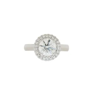 Classic Engagement - Round Halo
