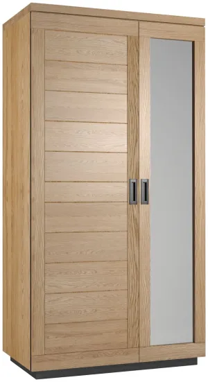 Classic Fusion Oak  Double Wardrobe FSLR