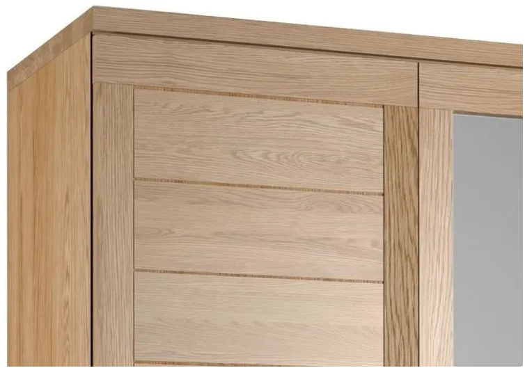 Classic Fusion Oak  Double Wardrobe FSLR