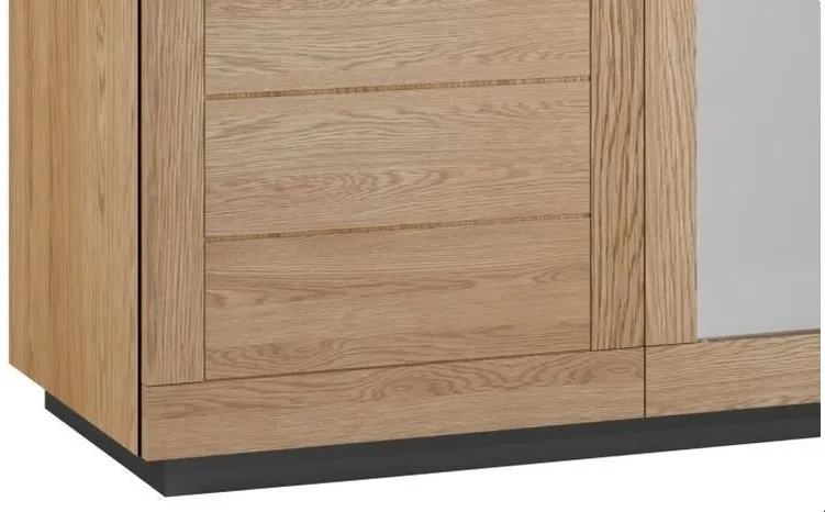 Classic Fusion Oak  Double Wardrobe FSLR