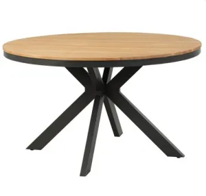 Classic Fusion Oak Fixed Top Round Table FSRDT130