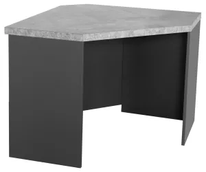 Classic Fusion Stone Corner Office Desk FSCDKST