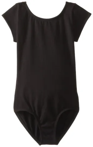 Clementine Big Girls' Short Sleeve Leotard