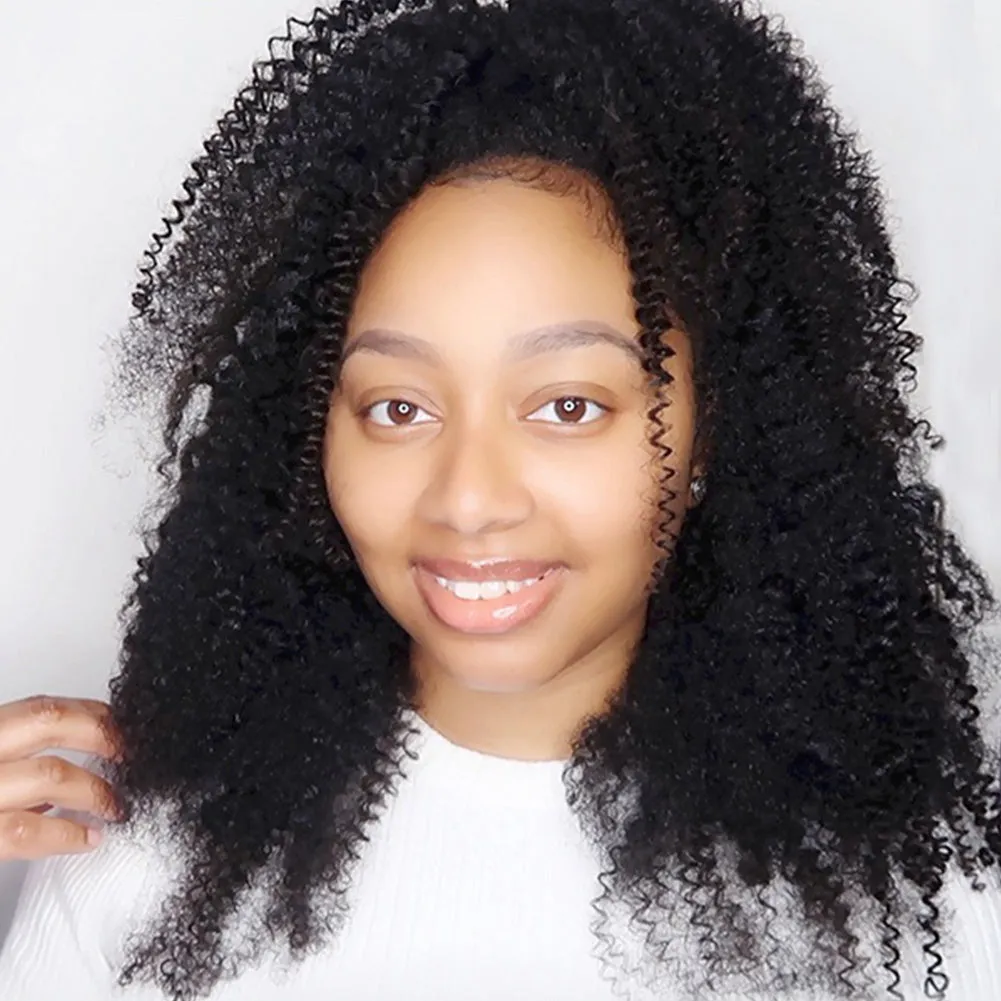 Clip in Hair Extension Afro Kinky Coily-Only For Order Over $269