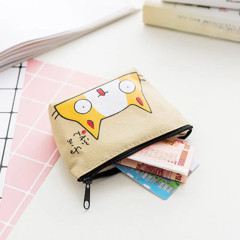 Coin purse Wallet With Zipper For Children