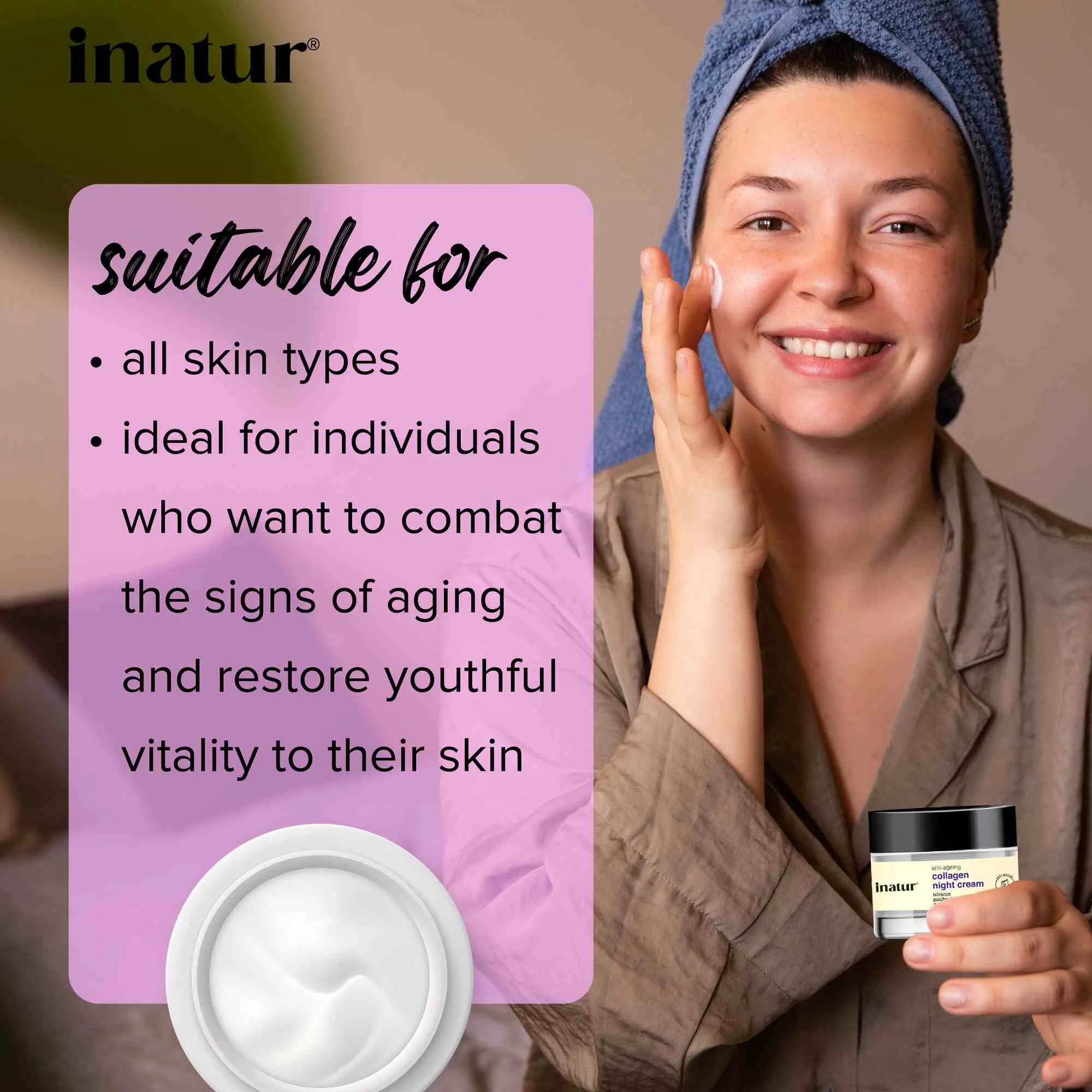 Collagen Anti-Ageing Night Cream 50g