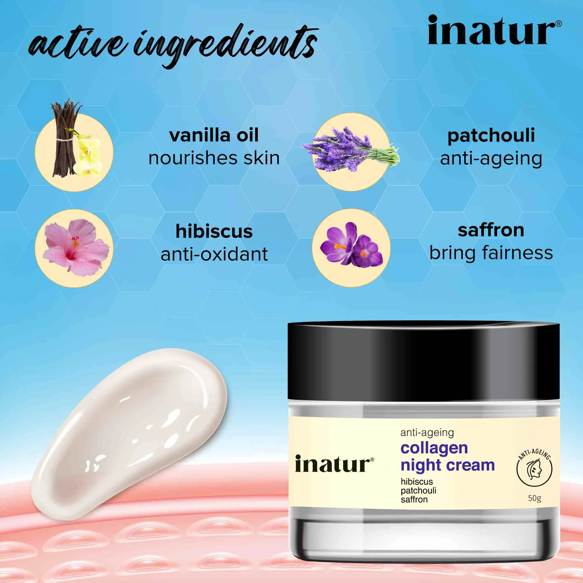 Collagen Anti-Ageing Night Cream 50g