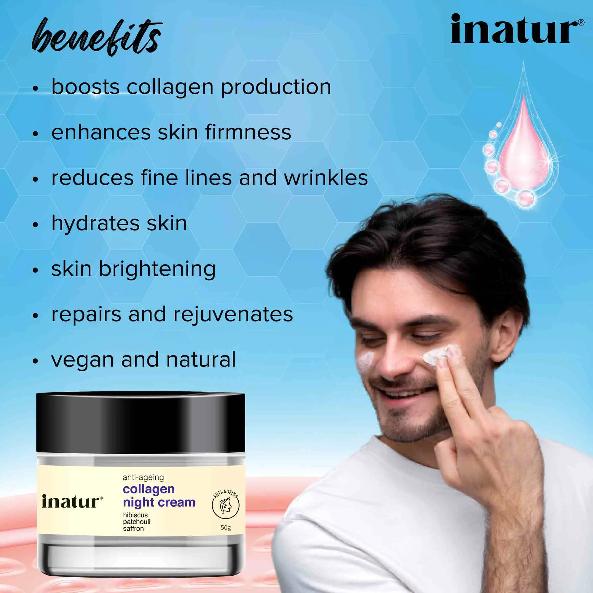 Collagen Anti-Ageing Night Cream 50g