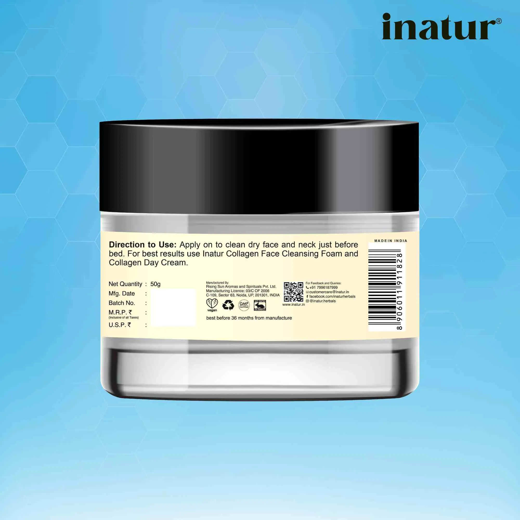 Collagen Anti-Ageing Night Cream 50g