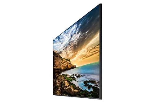 Commercial Signage Display, SAMSUNG Business QE43T 43-inch 4K UHD 3840x2160 LED HDMI, USB, Speakers, 3-Yr Wrnty, 16/7 Operation, 300 nit (LH43QETELGCXZA), Black