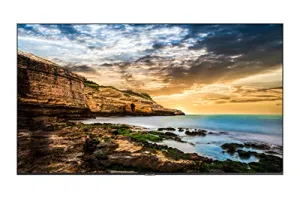 Commercial Signage Display, SAMSUNG Business QE43T 43-inch 4K UHD 3840x2160 LED HDMI, USB, Speakers, 3-Yr Wrnty, 16/7 Operation, 300 nit (LH43QETELGCXZA), Black
