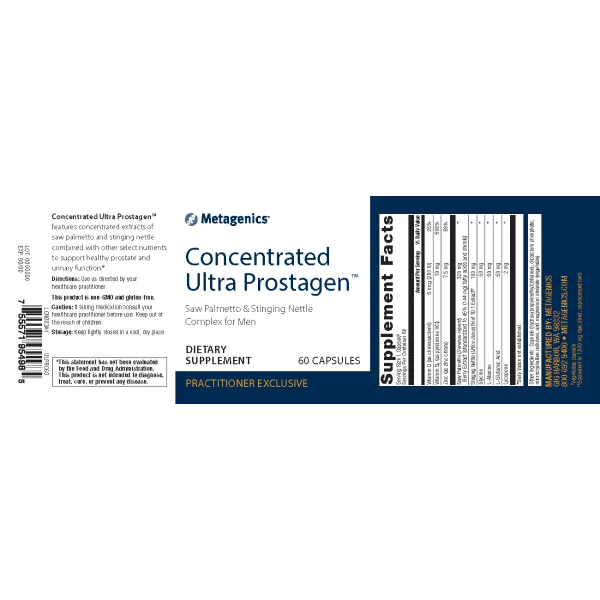 Concentrated Ultra Prostagen™ <br>Saw Palmetto & Stinging Nettle Complex for Men