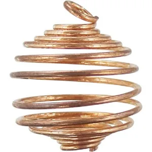 Copper Coil Stone Cage