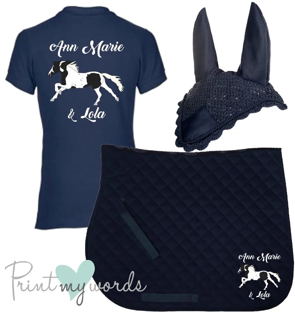 'Cora' Ladies Personalised Matching Equestrian Set - Elegant Design