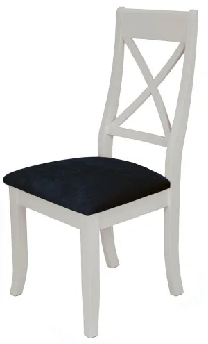 Cottage Cross Back Dining Chair Stone