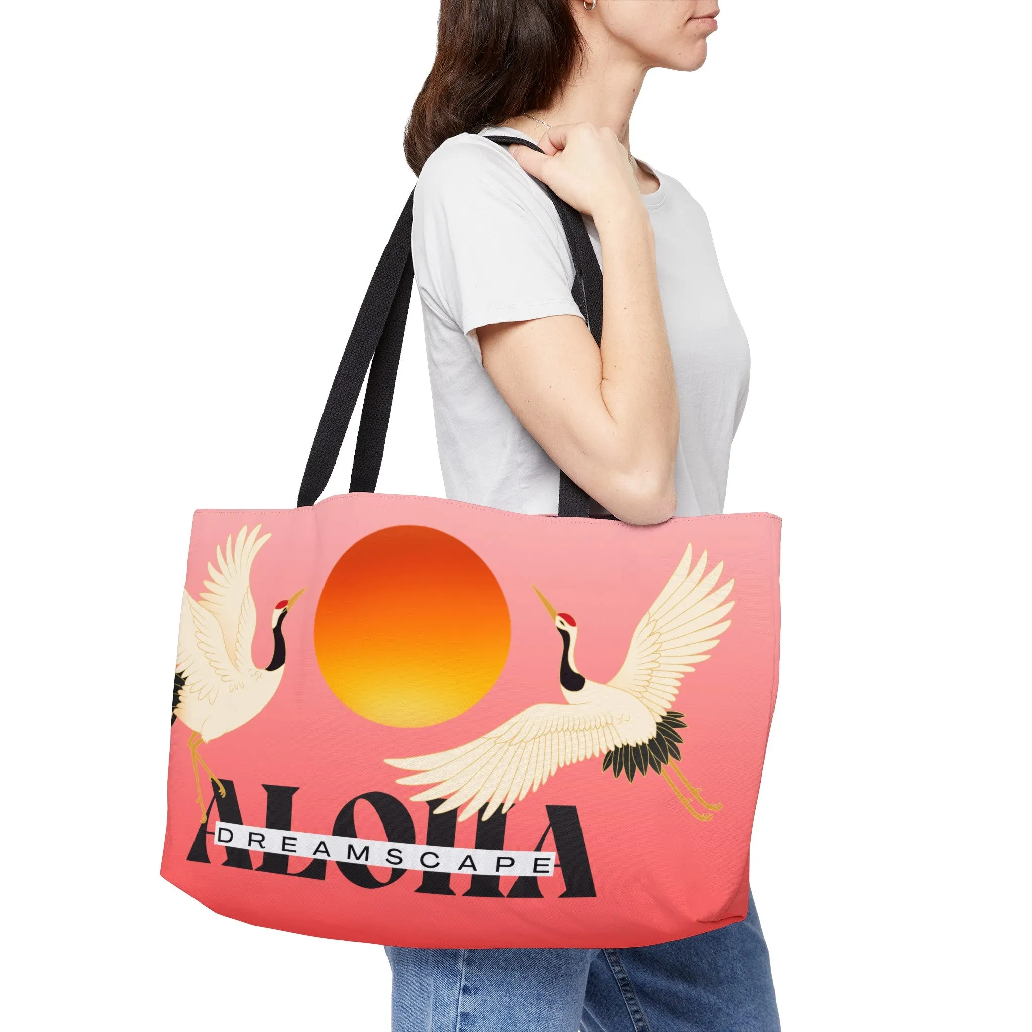 Cranes-Weekender Tote Bag