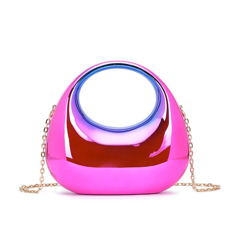 Crescent Moon Shell Handbag