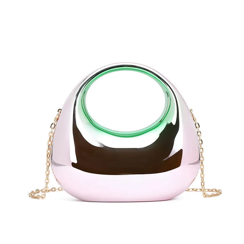 Crescent Moon Shell Handbag