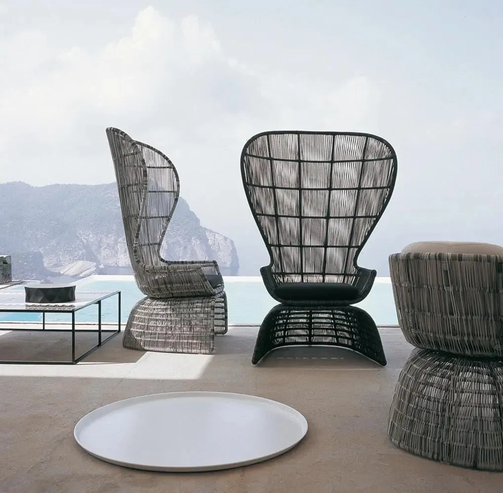 Crinoline Outdoor Armchair
