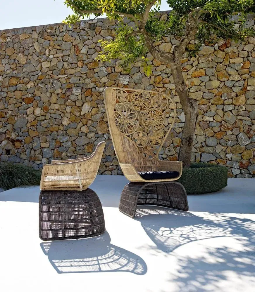 Crinoline Outdoor Armchair