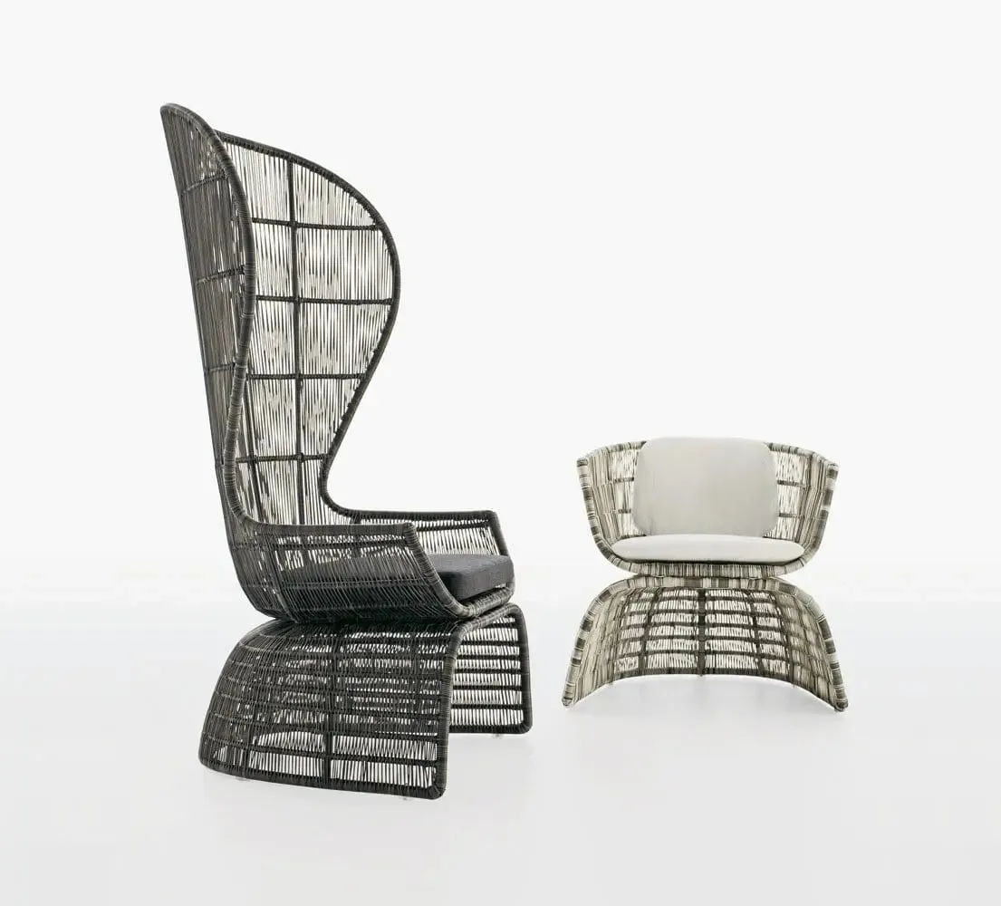 Crinoline Outdoor Armchair