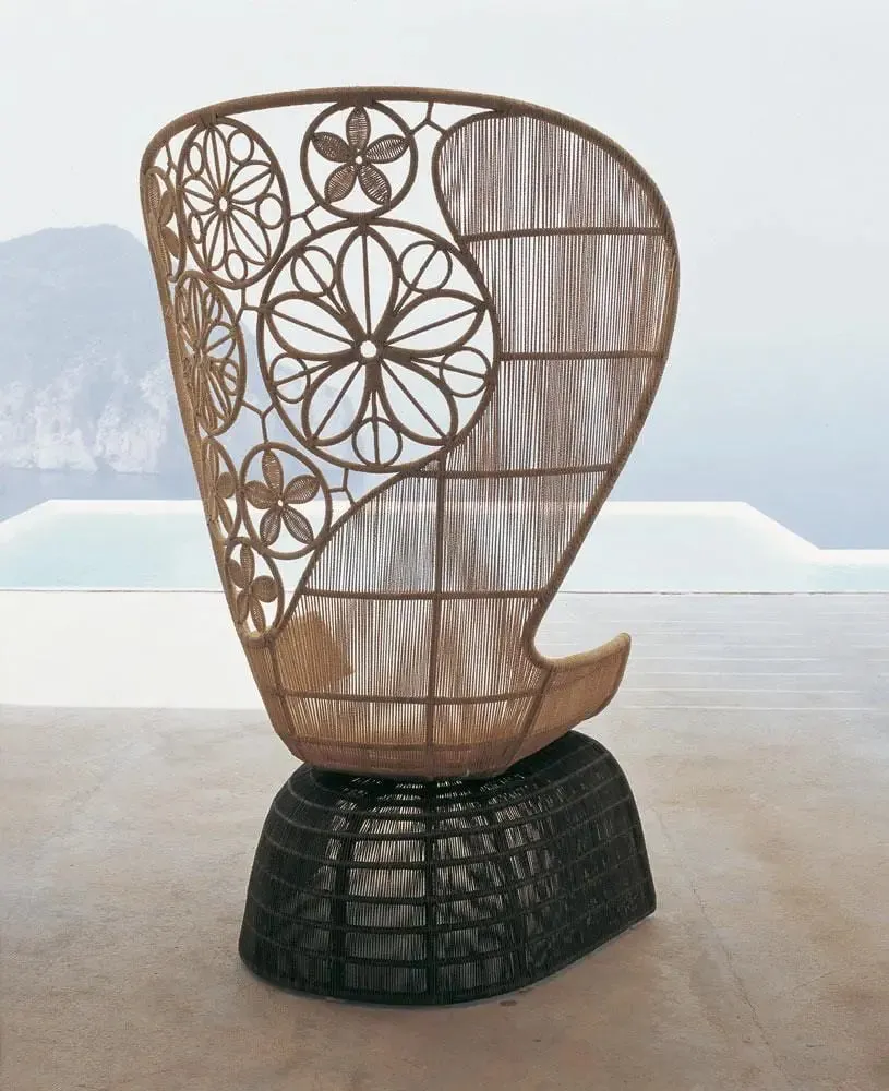 Crinoline Outdoor Armchair