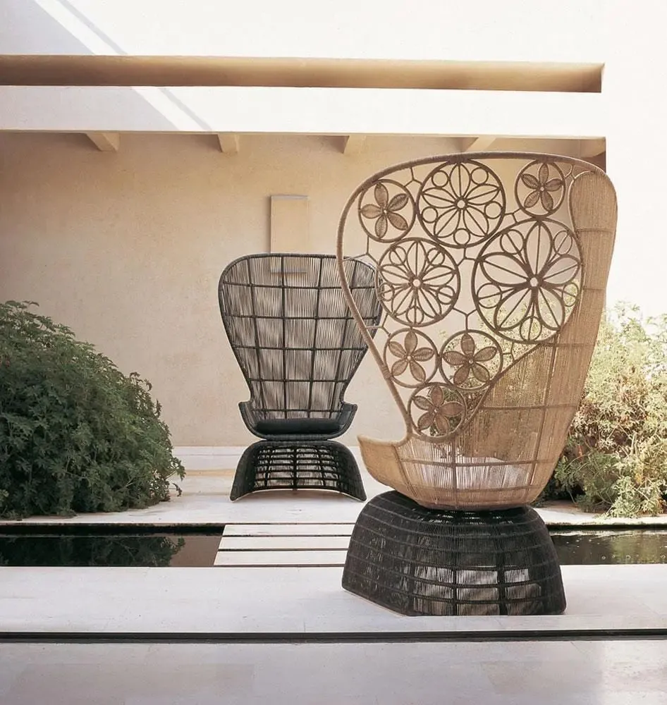 Crinoline Outdoor Armchair