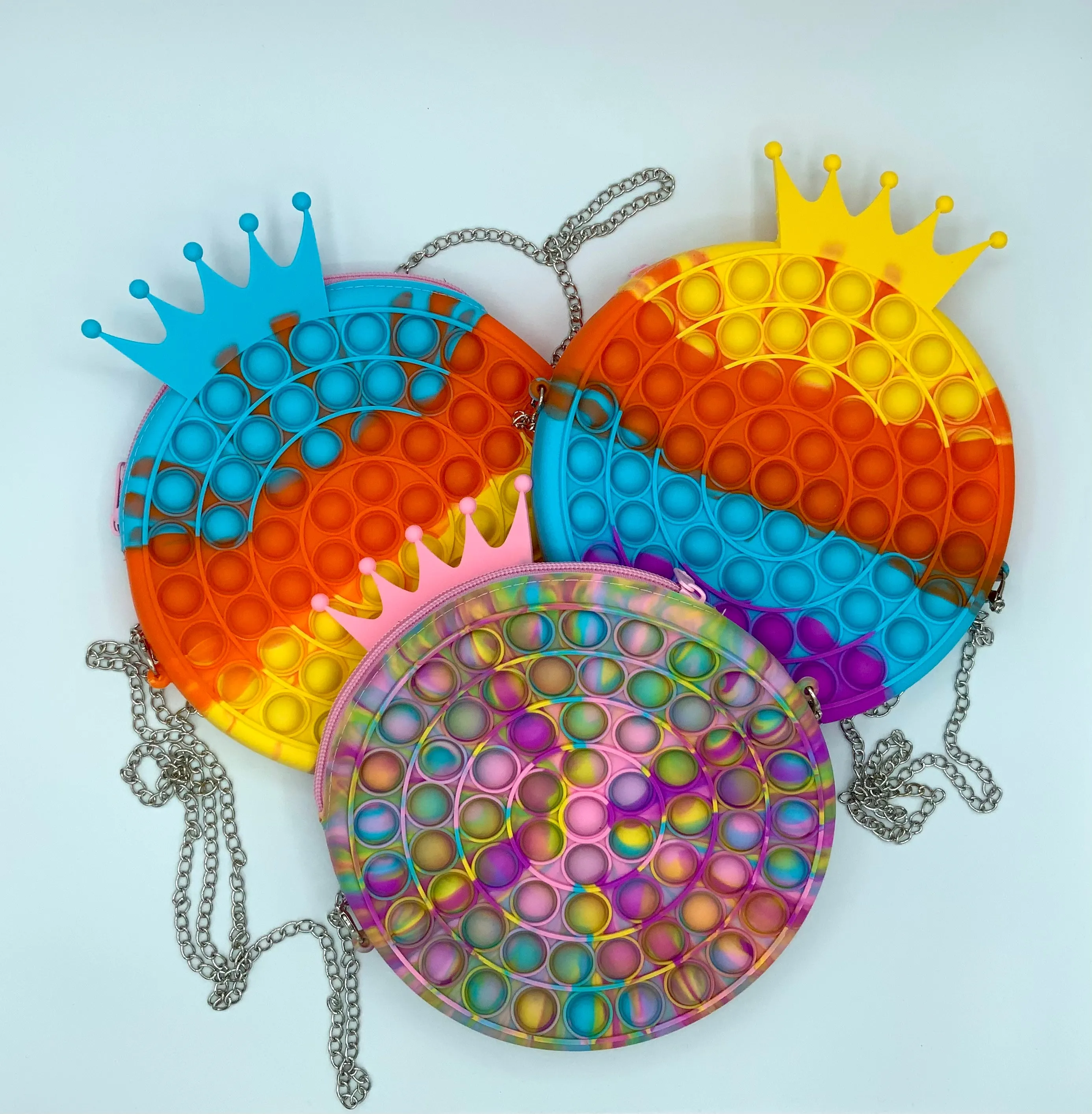 Crown Pop it pouch