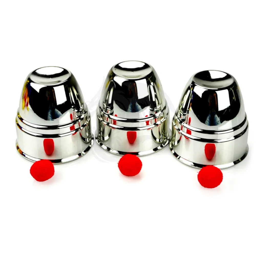 Cups & Balls Magic Trick -  <span style="color: red;">FREE SHIPPING!</span>