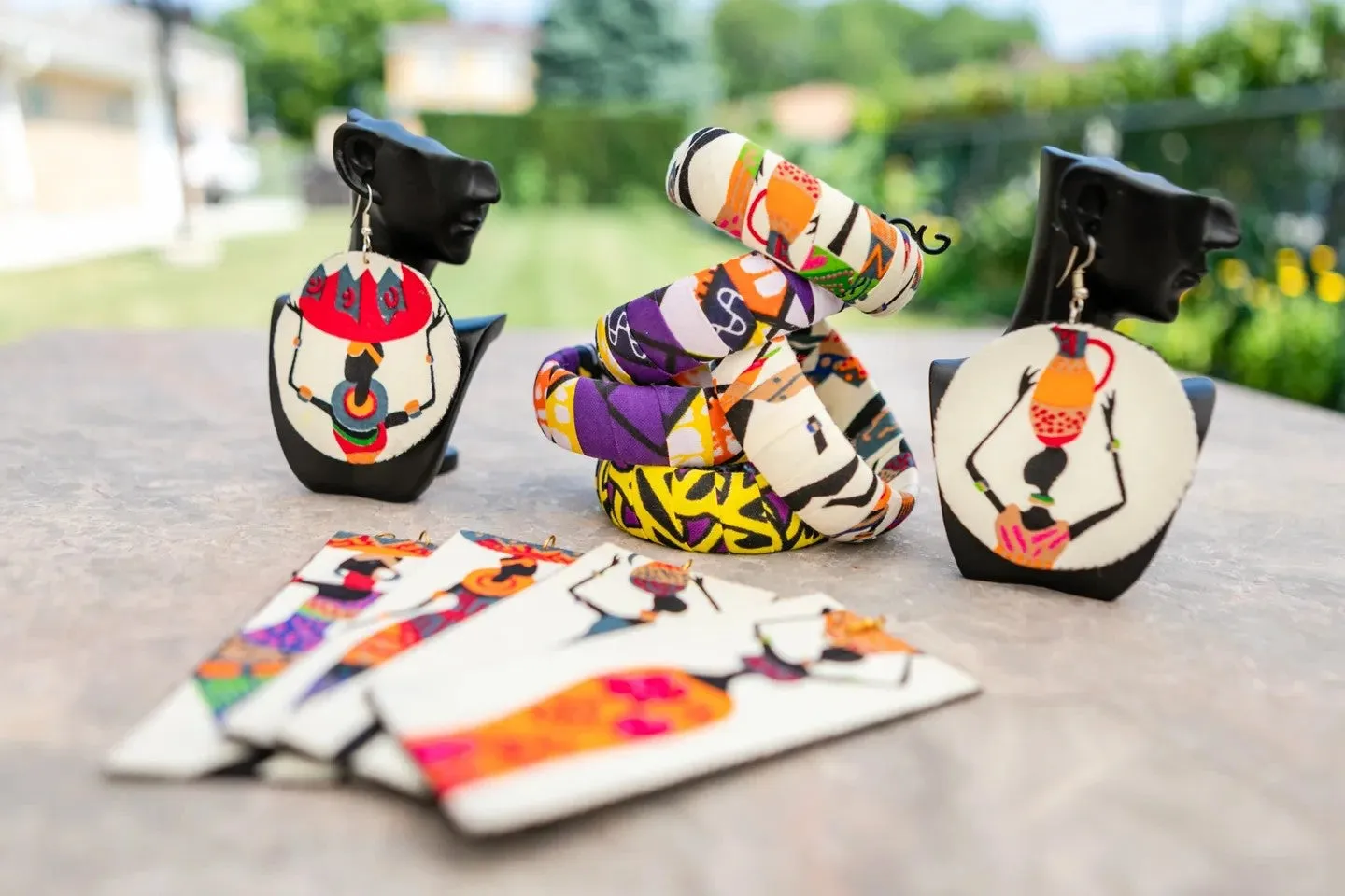 Custom made Jewelry/Women Figuring design/from Haiti/Elegant