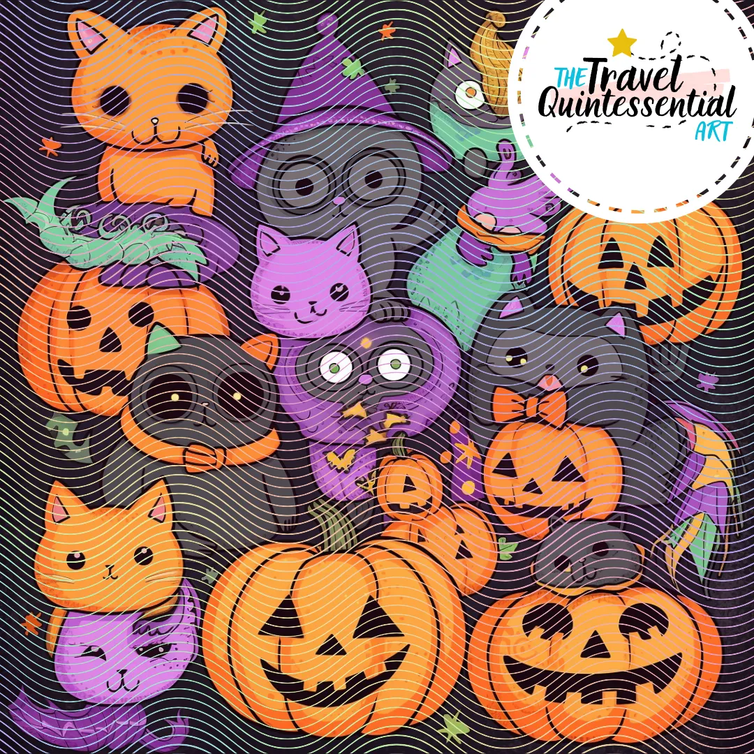 Cute Halloween Digital Art SETHW001
