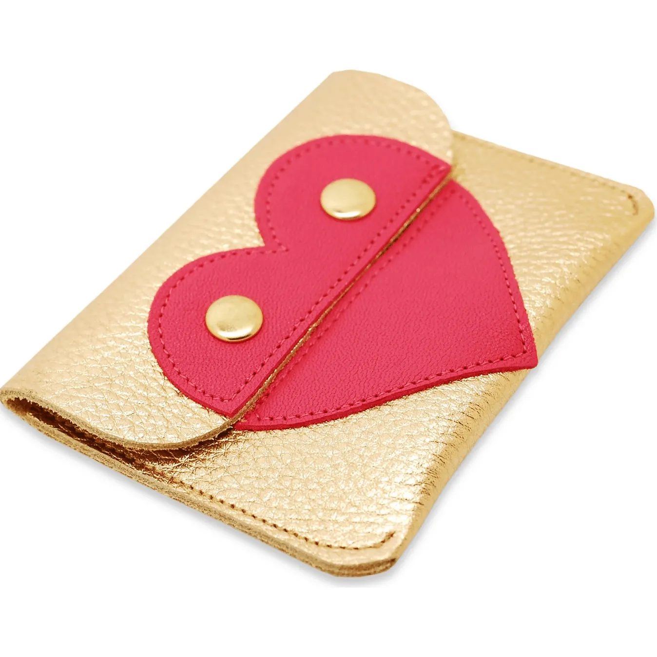 Cute Heart Motif Coin Pouch