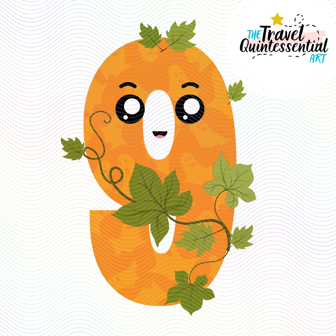 Cute Numbers Halloween - Digital Art SETNUM001