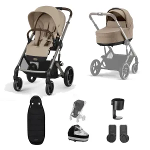 Cybex Balios S Lux Essential Bundle - Almond Beige