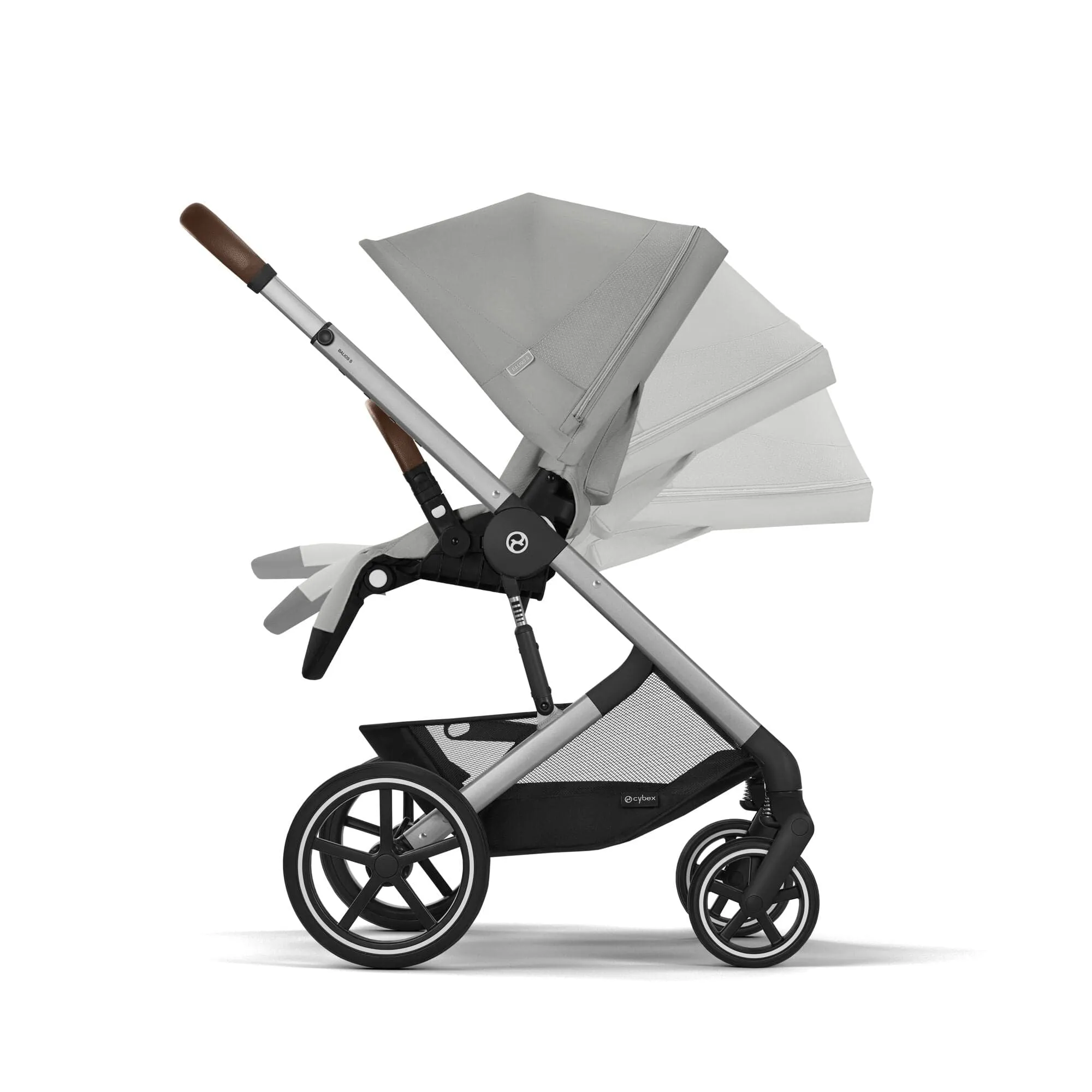 Cybex Balios S Lux Essential Bundle - Silver/Stone Grey