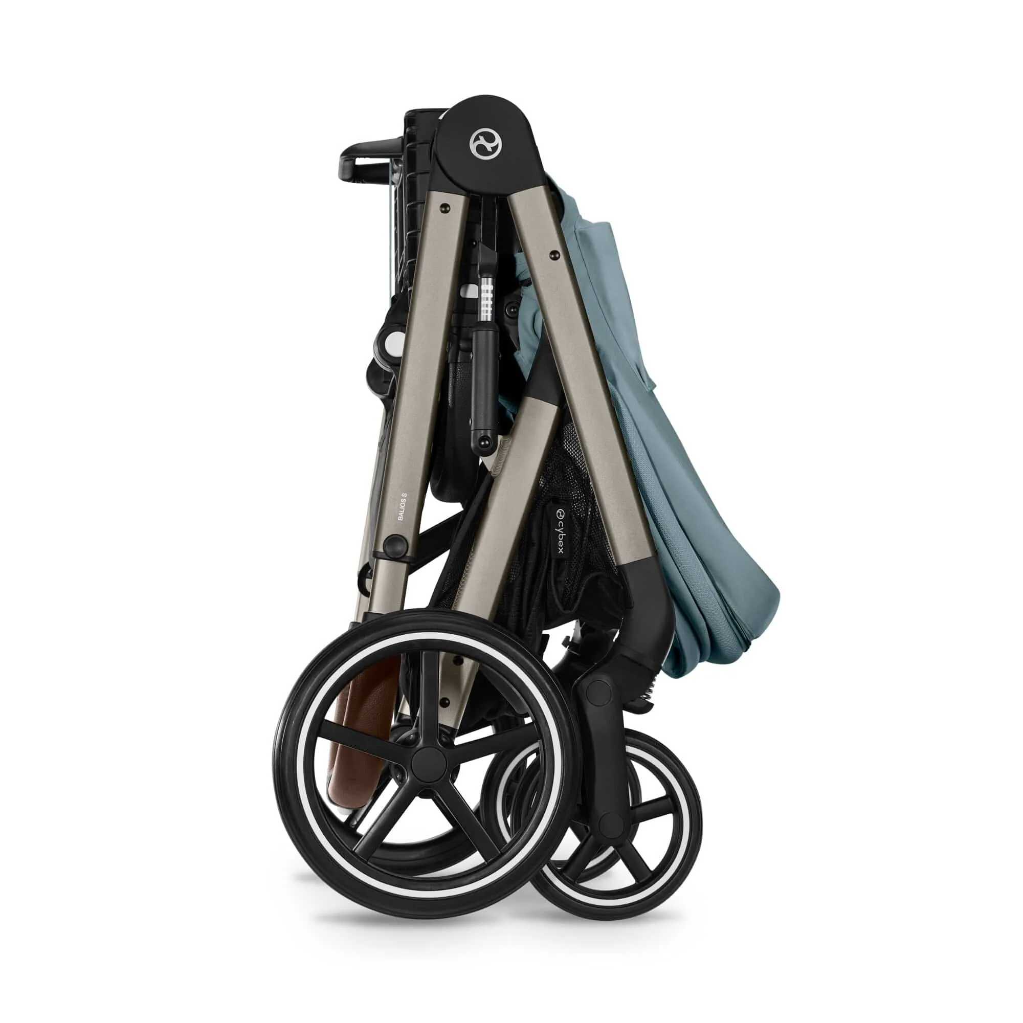 Cybex Balios S Lux Essential Bundle - Taupe/Stormy Blue