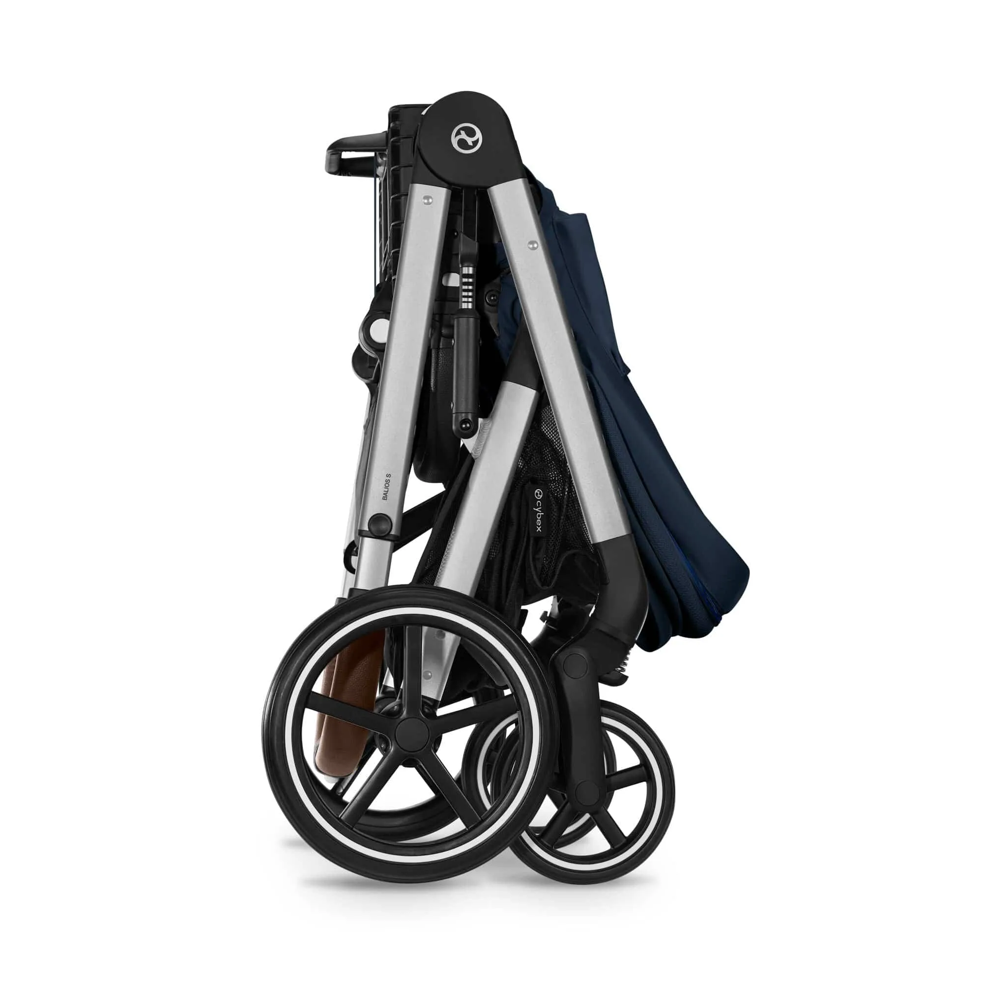 Cybex Balios S Lux Luxury Bundle in Silver/Ocean Blue