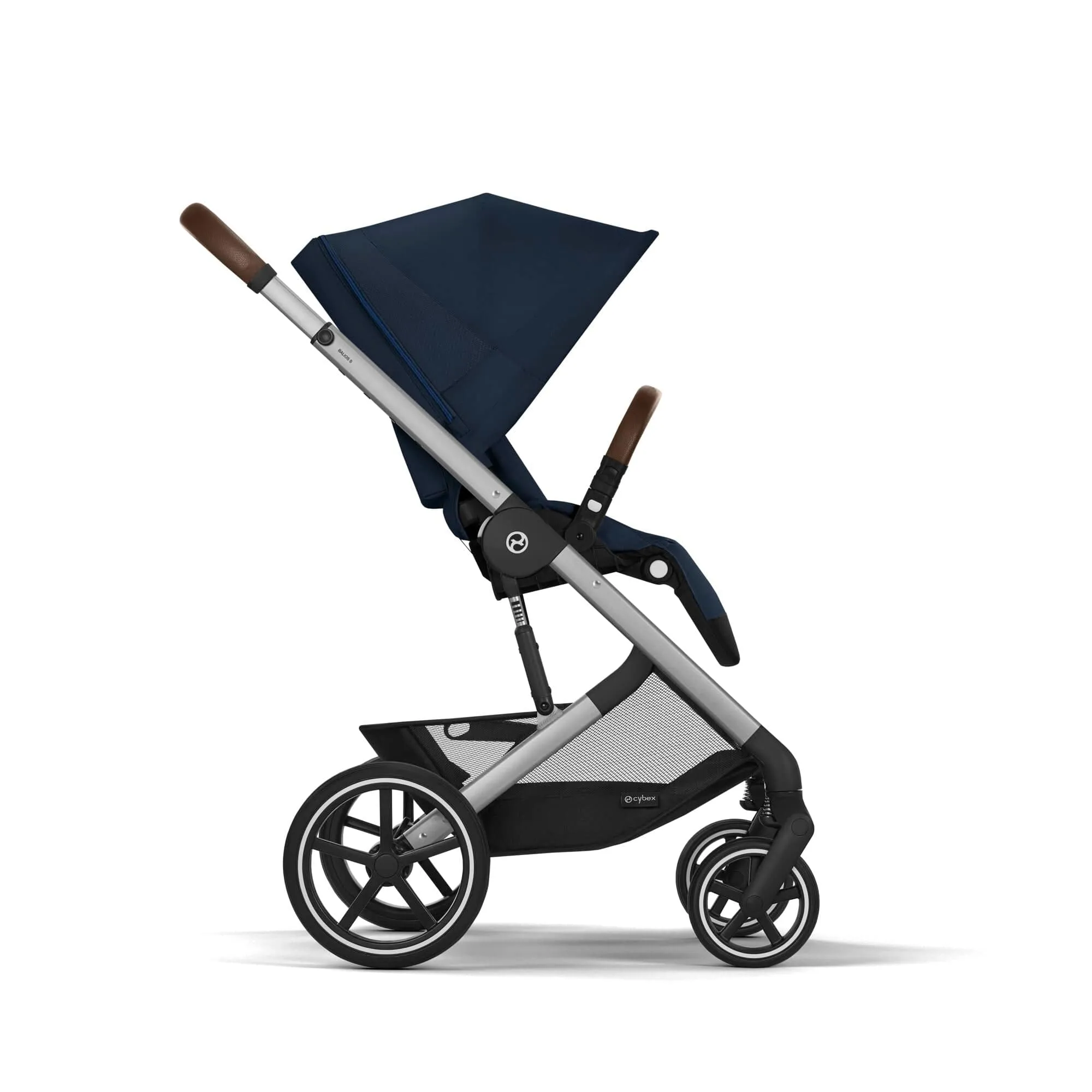 Cybex Balios S Lux Luxury Bundle in Silver/Ocean Blue