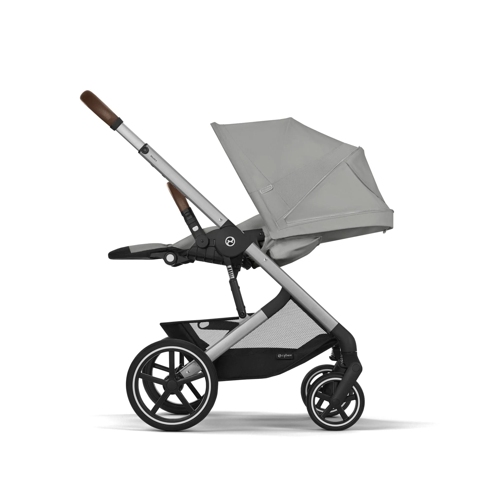 Cybex Balios S Lux Luxury Bundle in Silver/Stone Grey