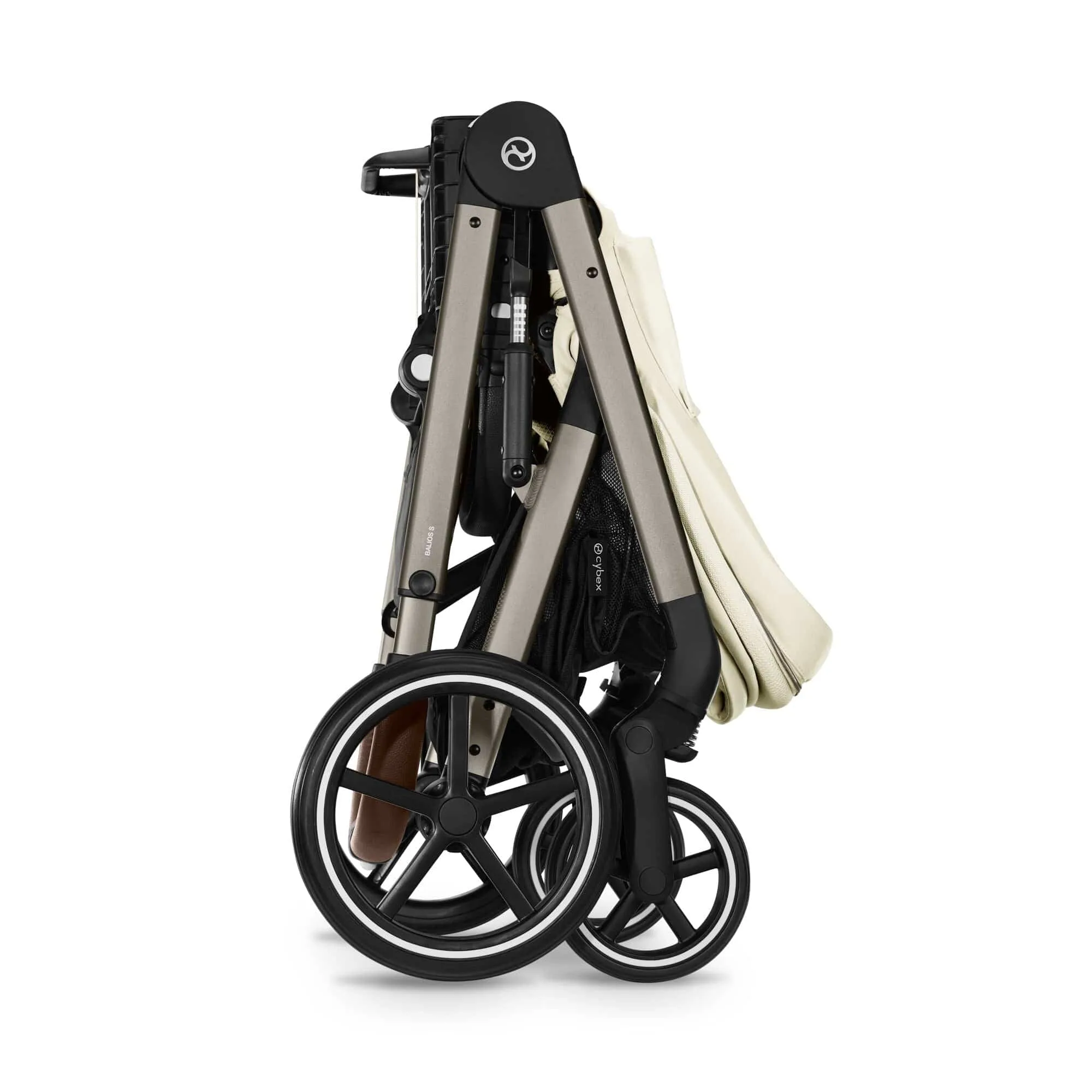 Cybex Balios S Lux Luxury Bundle in Taupe/Seashell Beige